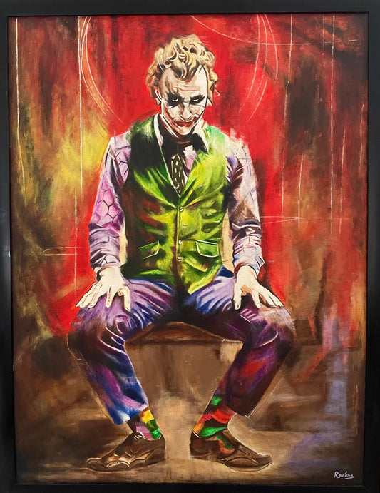 Chaos Unleashed: Heath Ledger's Joker